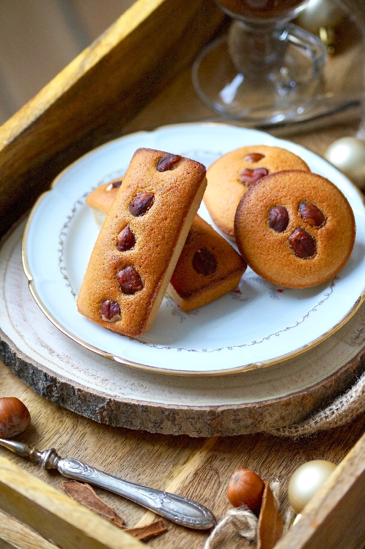 Financiers aux noisettes de Philippe Conticini