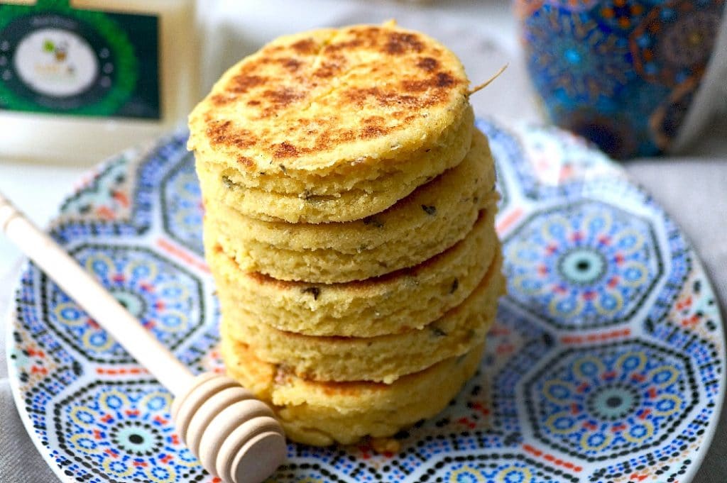 Harcha marocaine, recette galette de semoule · Aux délices du palais
