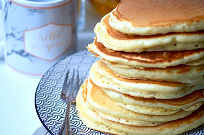 Pancakes au buttermilk (babeurre, lben)