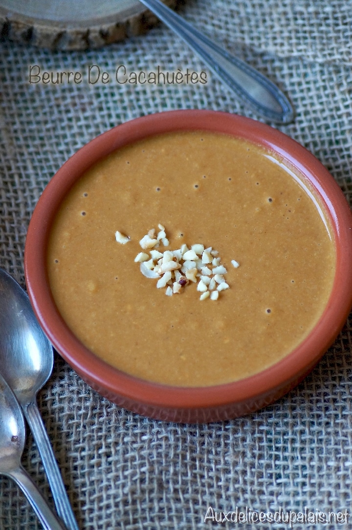 beurre de cacahuètes recette maison