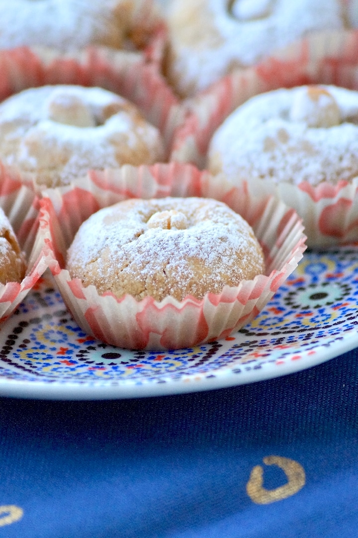 Sablés fondants aux cacahuètes (Ghriba)