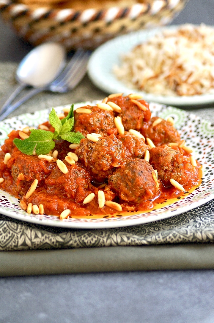 Boulettes de viande libanaises (Daoud Bacha)