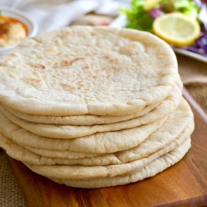 Pain pita libanais cuit à la poêle