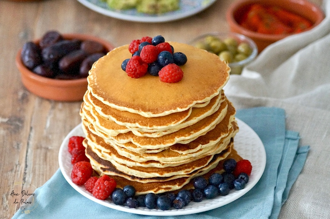 Pancakes Fluffy extra moelleux (sans repos)
