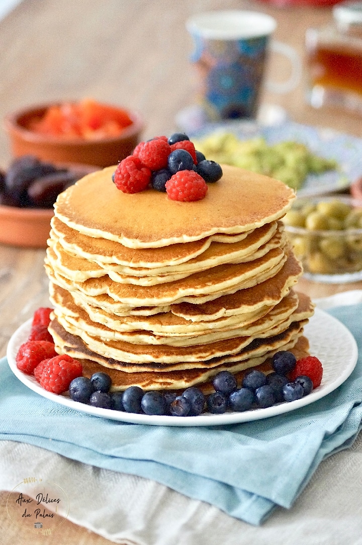 Pancakes américain (sans repos)