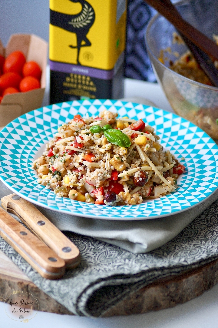 Salade de Couscous méditerranéenne