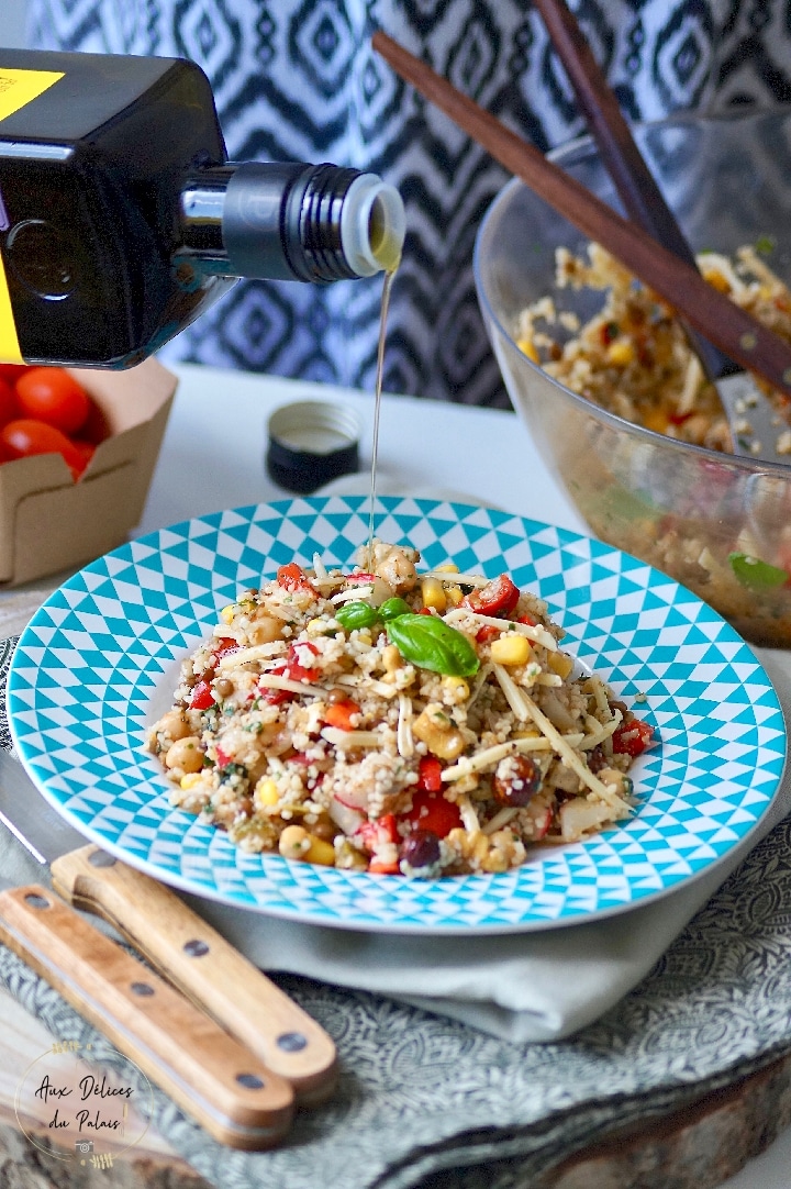 Salade de Couscous méditerranéenne