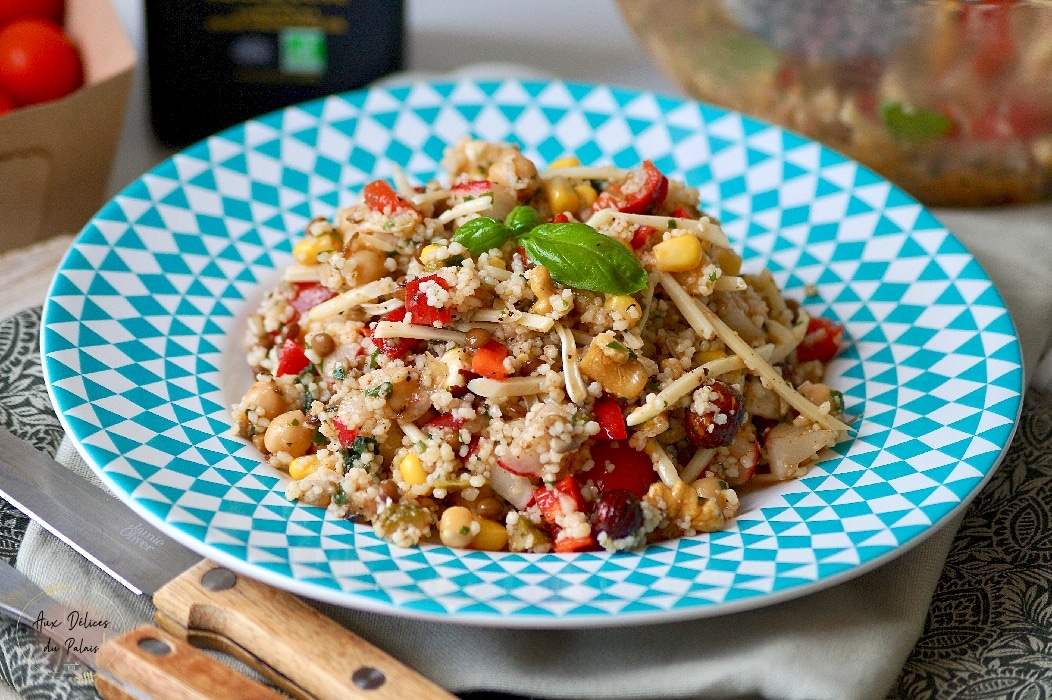 Salade de Couscous méditerranéenne