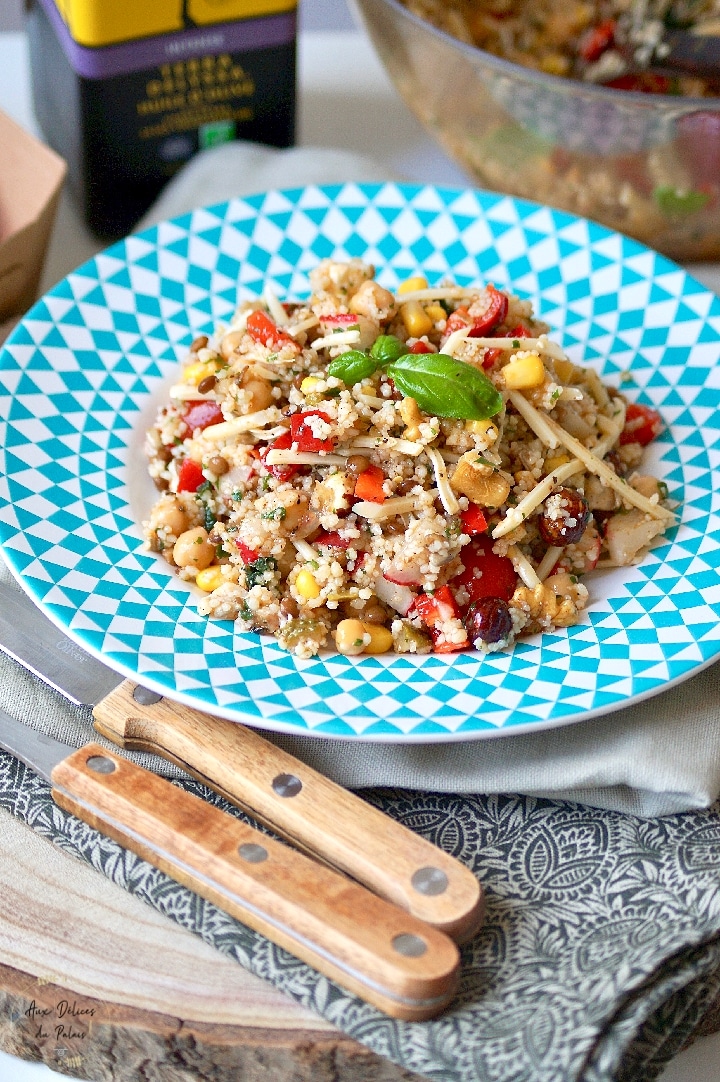 Salade de Couscous méditerranéenne