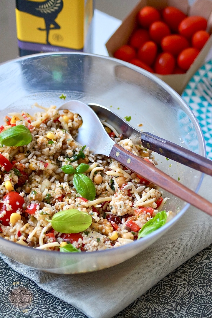 Salade de Couscous méditerranéenne