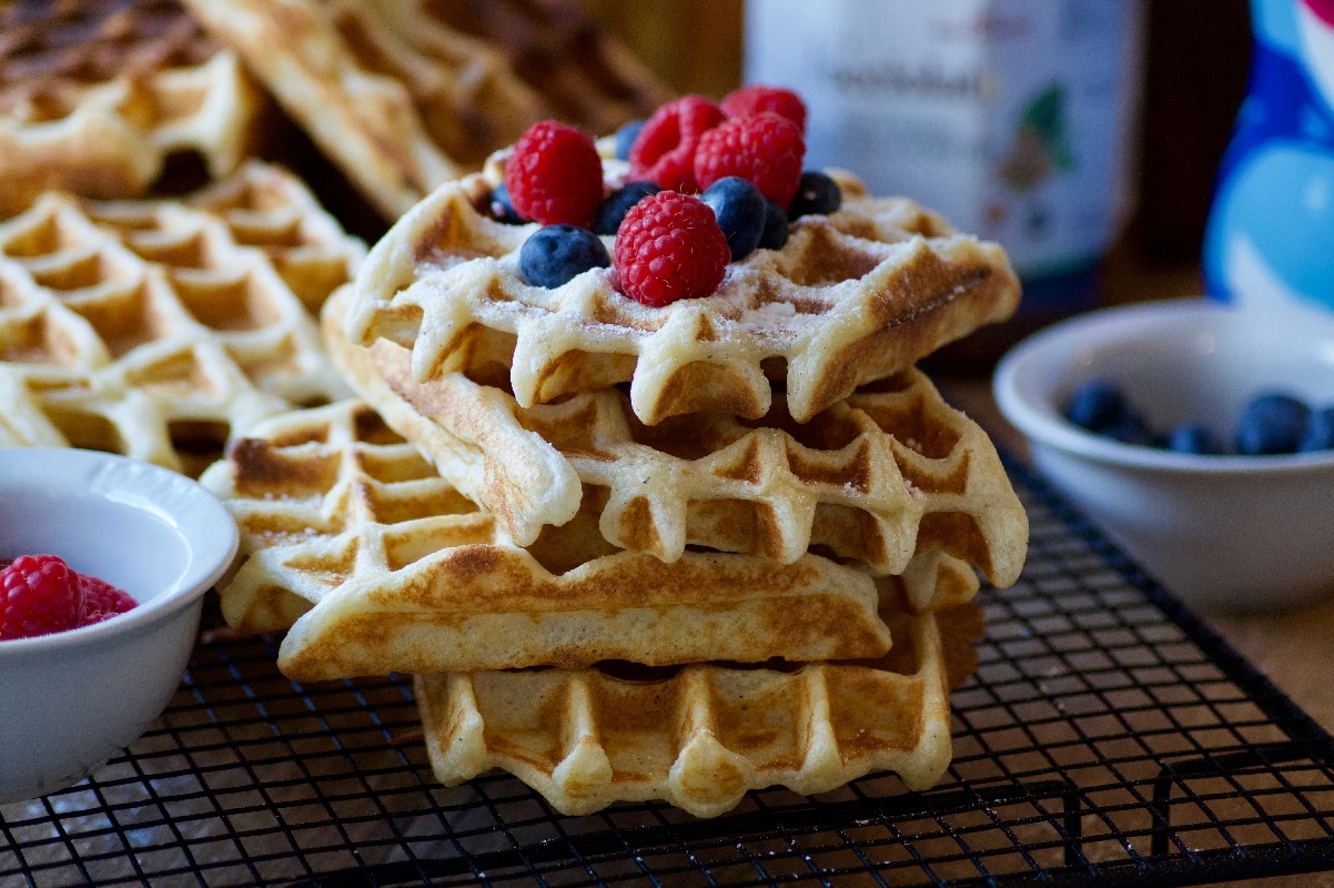 Recette des Croustillantes Gaufres Suédoises Våfflor