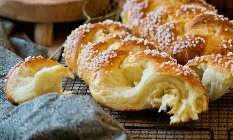 Brioche au mascarpone tressée (sans beurre)