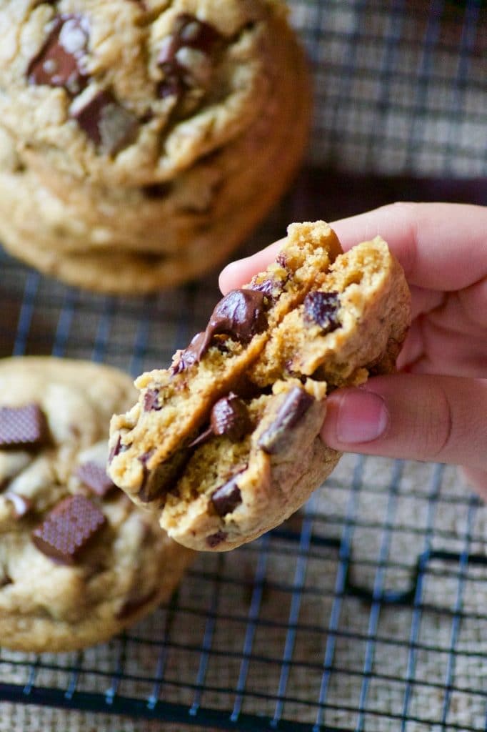 Cookies ultra moelleux aux pépites de chocolat