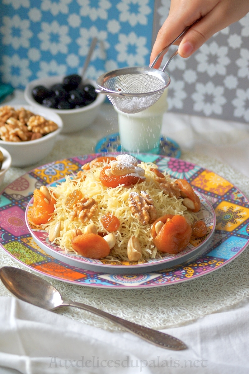 Seffa Medfouna Marocaine (Vermicelle au poulet)