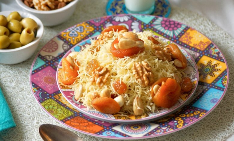 Seffa Medfouna Marocaine (Vermicelle au poulet)