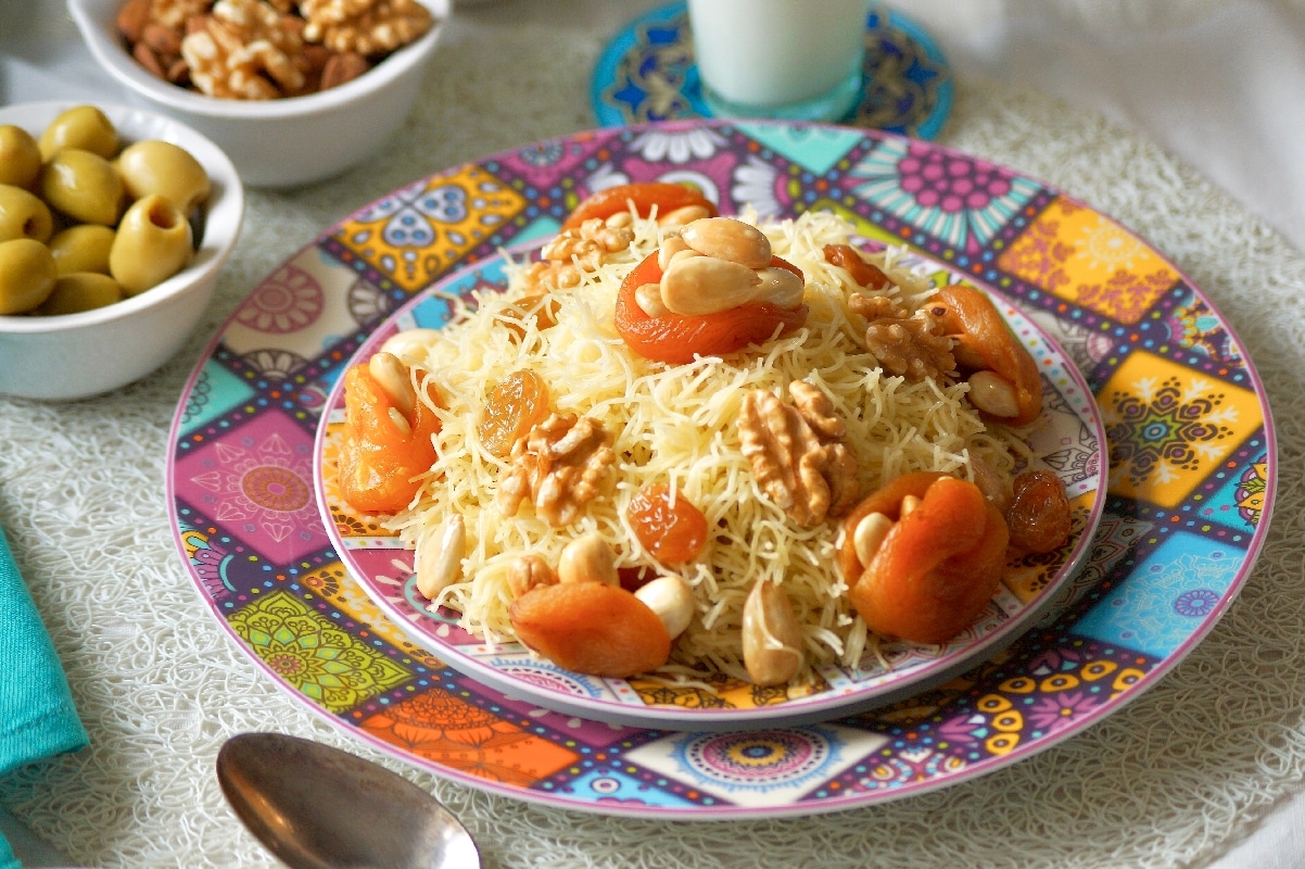 Seffa Medfouna Marocaine (Vermicelle au poulet)