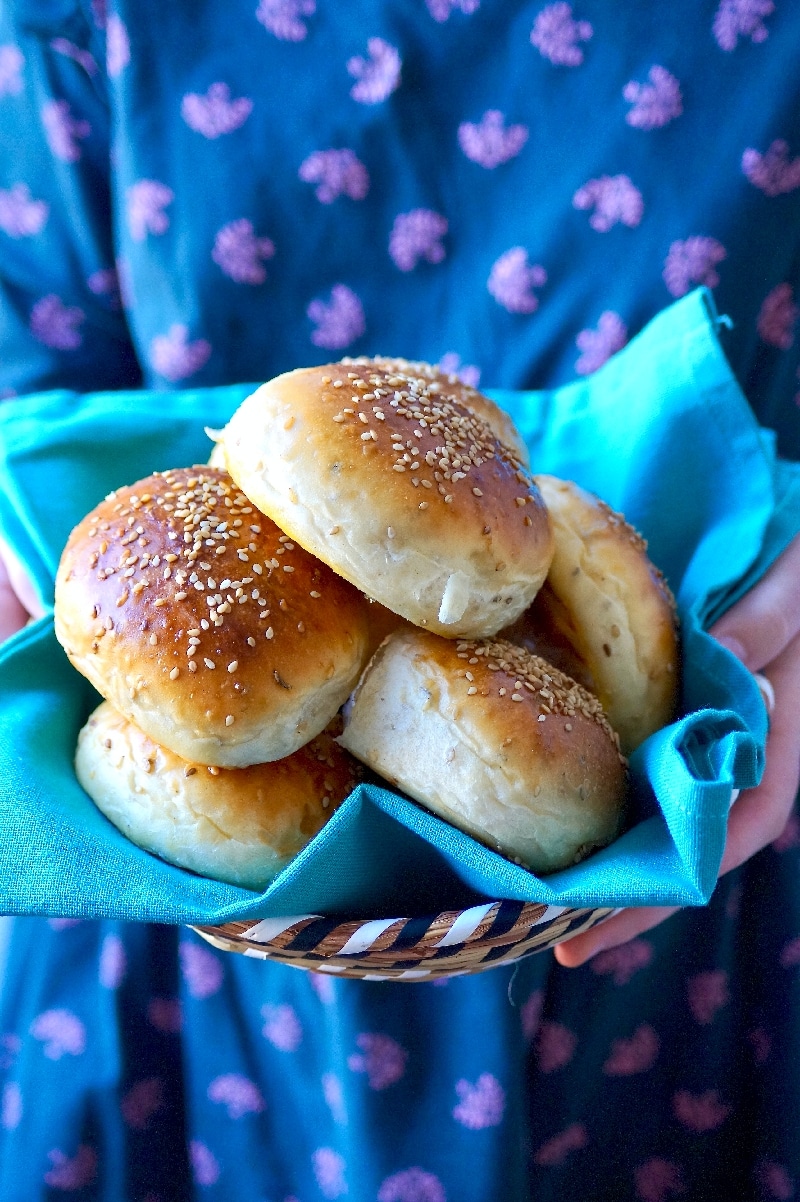 Brioche ultra moelleuse à l'anis et sésame (Krachel)