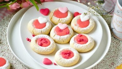 Biscuits sablés fondants à la maïzena (Octobre rose)