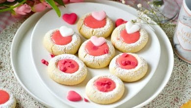 Biscuits sablés fondants à la maïzena (Octobre rose)