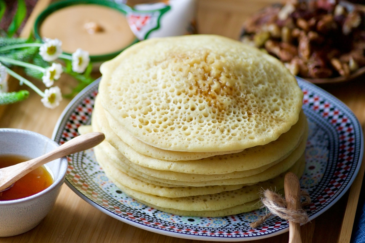 Recette des Crêpes aux mille trous (Baghrir)