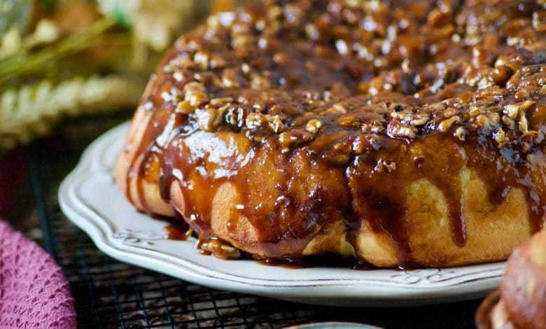 Brioche cannelle pecan au caramel (Sticky buns)