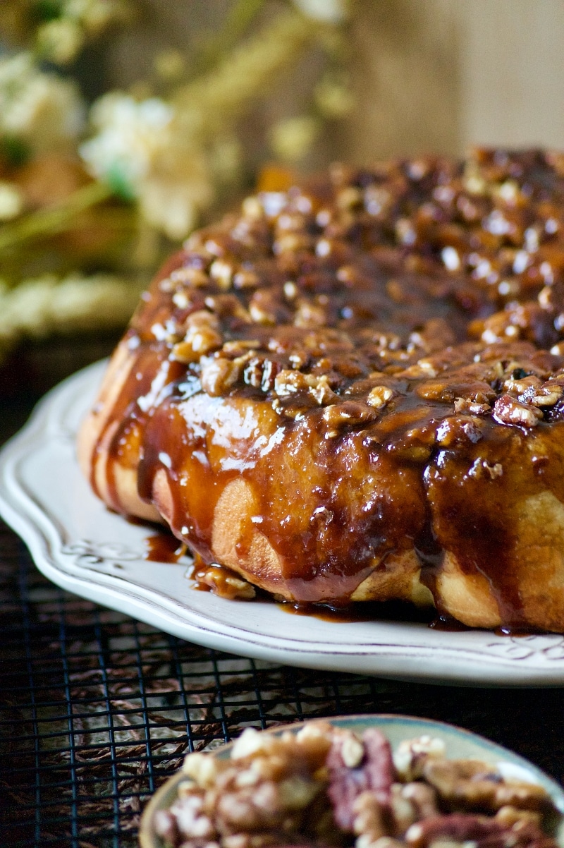 Brioche cannelle pecan au caramel (Sticky buns)