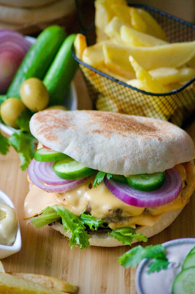 Batbout façon Burger (recette expresse)