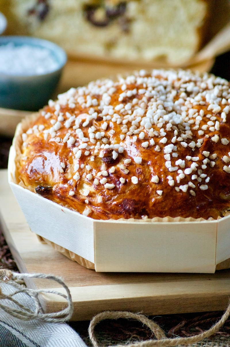 Cramique brioche du nord au sucre et raisins secs