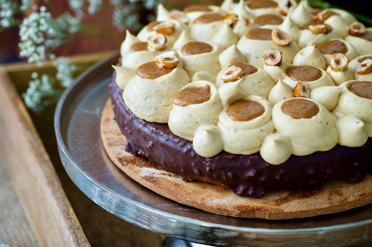 Entremets financier façon Paris-Brest