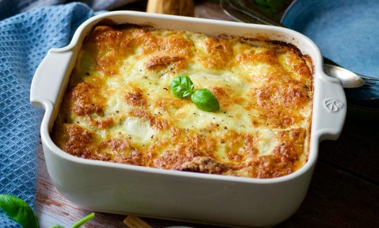 Lasagnes au saumon épinards et béchamel