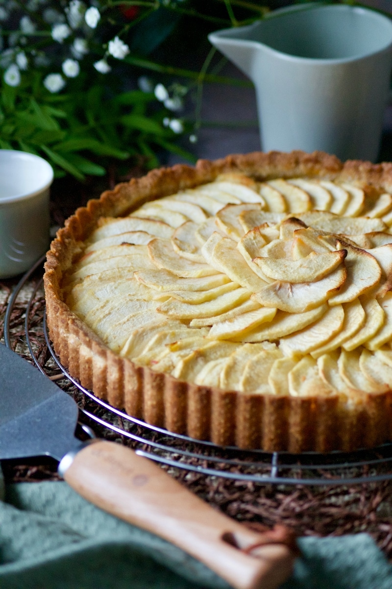 tarte aux pommes noisettes