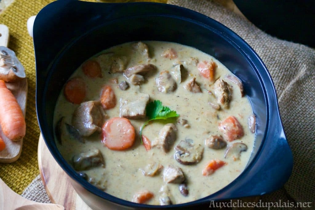 blanquette de veau recette facile (sans vin)