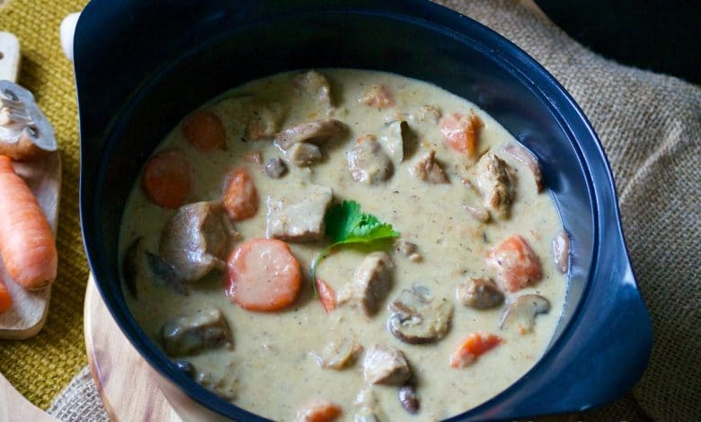 blanquette de veau recette facile (sans vin)