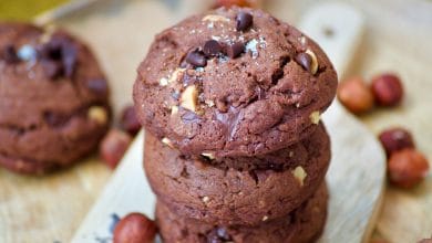 Cookies double chocolat noisettes (la meilleure recette)