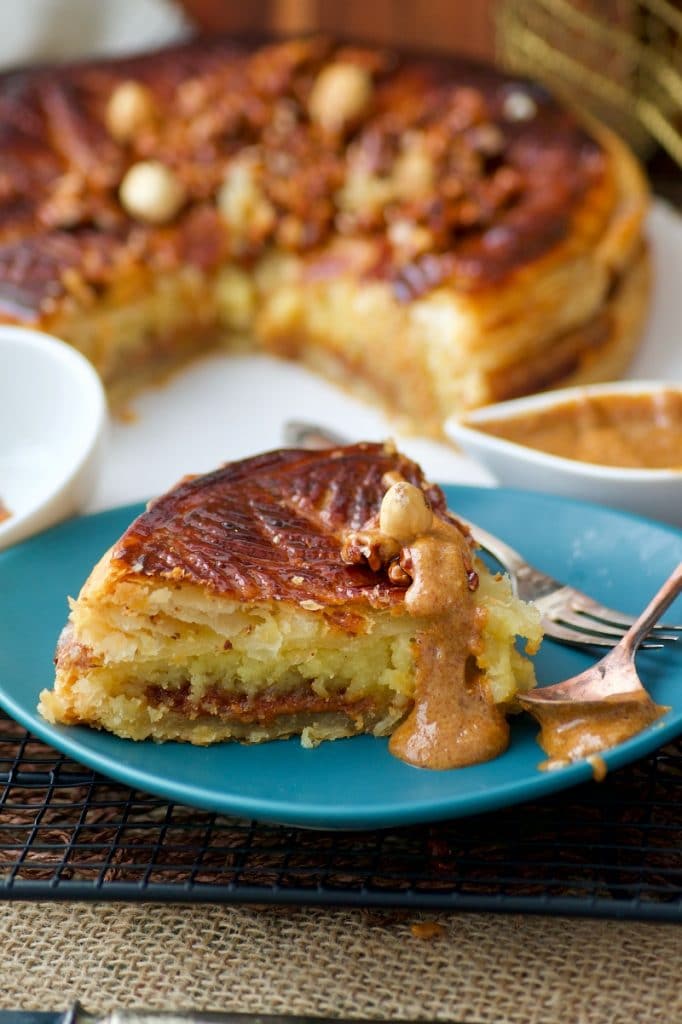 Galette des rois à la frangipane au praliné