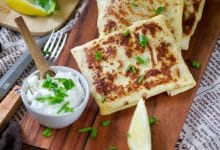 Crêpes farcies au poulet tandoori