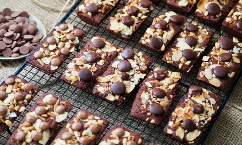 Financiers chocolat-noisette