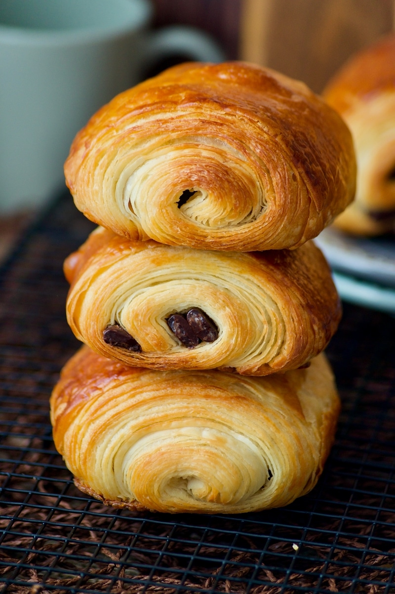 Pains au chocolat maison (Recette Plf)