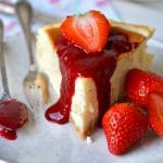 Cheesecake New-yorkais aux fraises