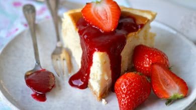 Cheesecake New-yorkais aux fraises