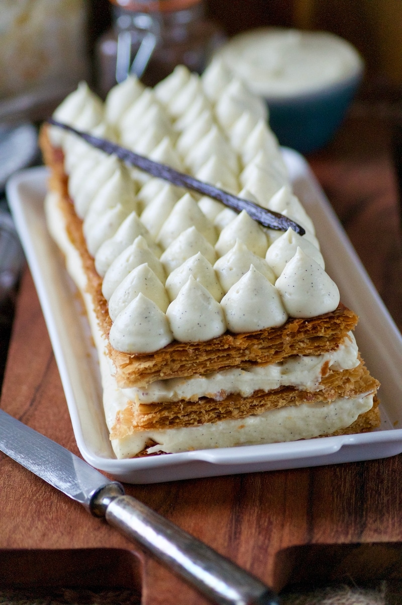 recette millefeuilles vanille inratable 