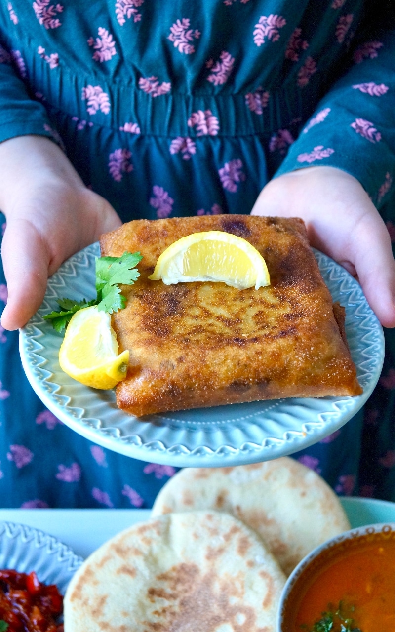 Brick annabi (Bourek viande hachée et oeuf)