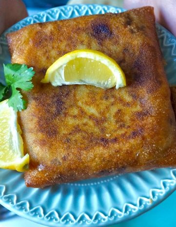 Brick annabi (Bourek viande hachée et oeuf)