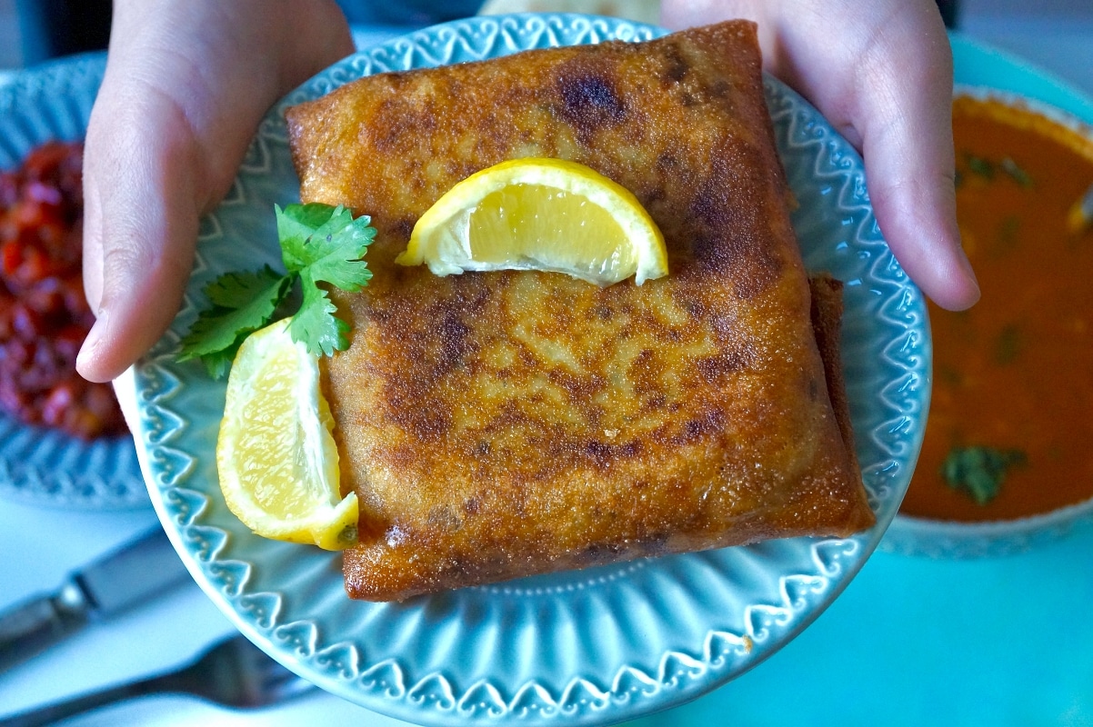 Brick annabi (Bourek viande hachée et oeuf)