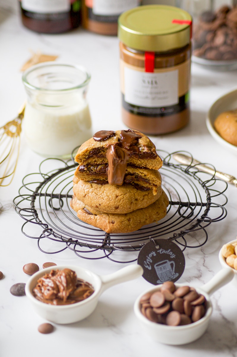 Cookies coeur fondant au chocolat