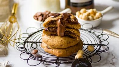 Cookies coeur fondant au chocolat