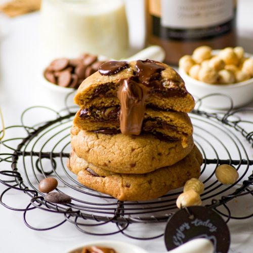 Cookies coeur fondant au chocolat