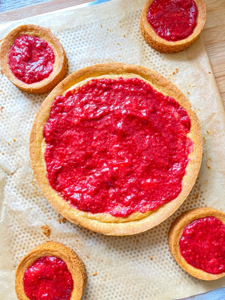 tarte aux fraises ganache chocolat blanc