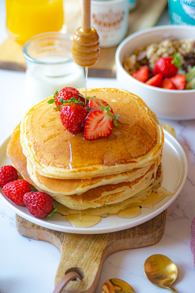 Recette pancakes ultra moelleux sans repos