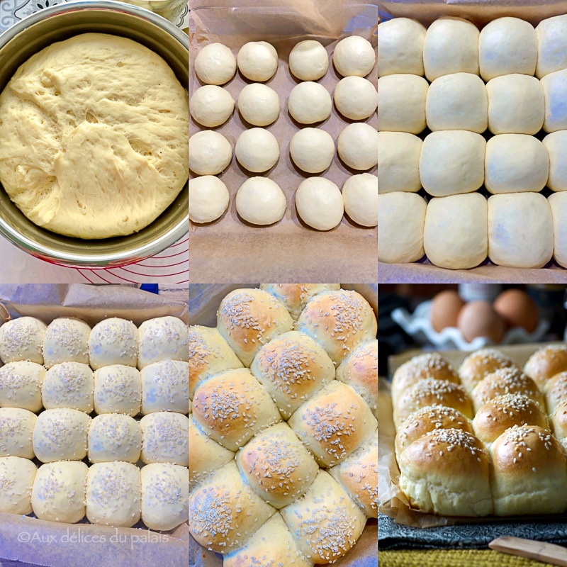 Dinner Rolls petits pains extra moelleux